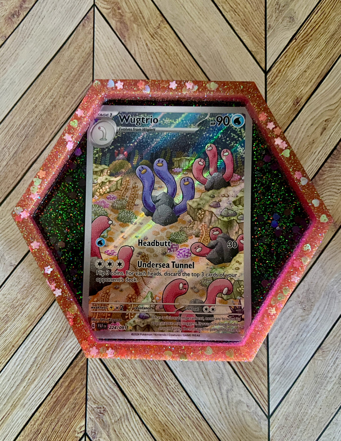 Pokemon - Wugtrio Resin Coaster