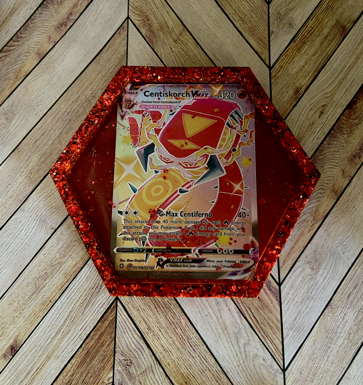 Pokemon - Centiskorch VMAX Resin Coaster