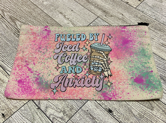 Coffee and Anxiety - Zipper Bag