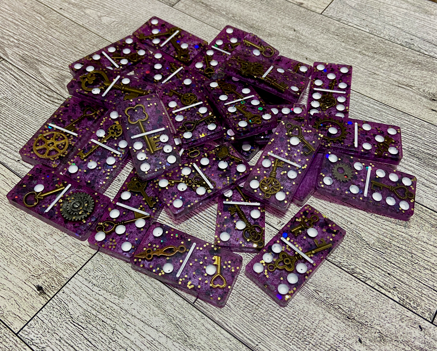 Acrylic Resin Domino Set